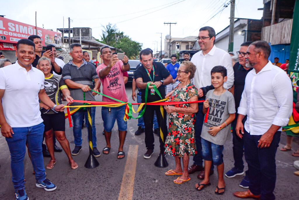 Prefeitura de Macapá entrega 16 vias pavimentadas aos moradores do bairro Araxá