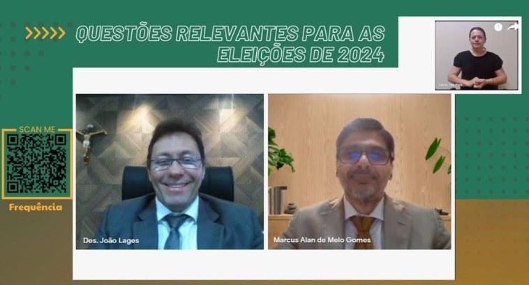 Presidente do TRE Amapá ministrou aula inaugural na Escola Judiciária Eleitoral do Pará