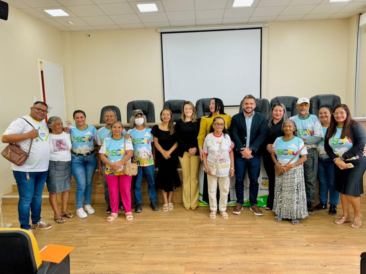 Tomaram posse, os novos membros do Conselho Municipal de Direitos do Idoso de Laranjal do Jari
