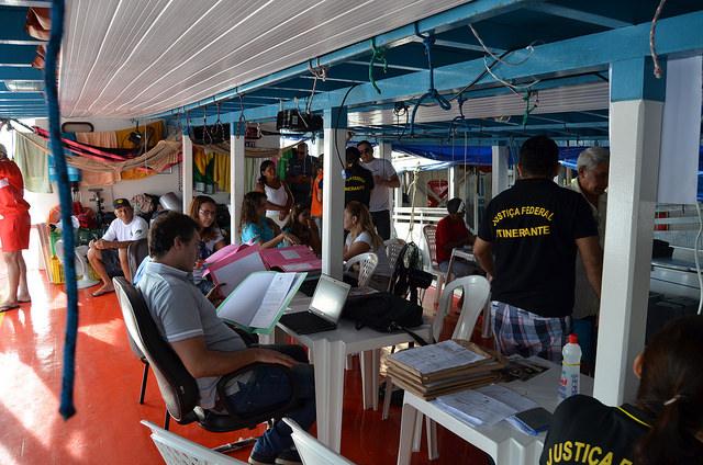 146ª Jornada Fluvial: Justiça do Amapá organiza a primeira ação do ano no Arquipélago do Bailique