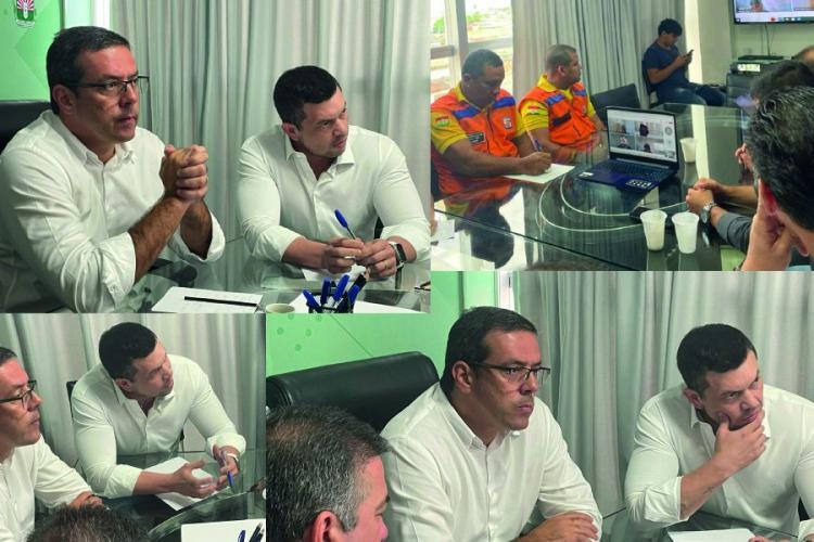 Acácio conversa com Governo Federal sobre plano de urgência de macrodrenagem para Macapá