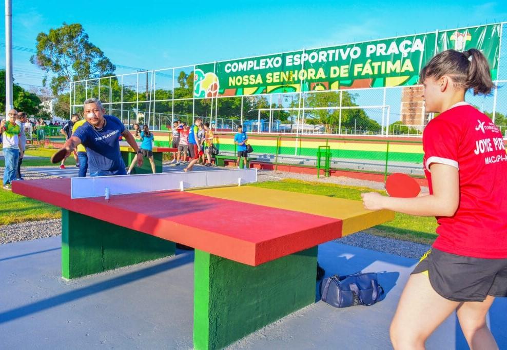 Dezoito novas praças mudam o cenário da cidade e proporcionam lazer para as famílias em Macapá