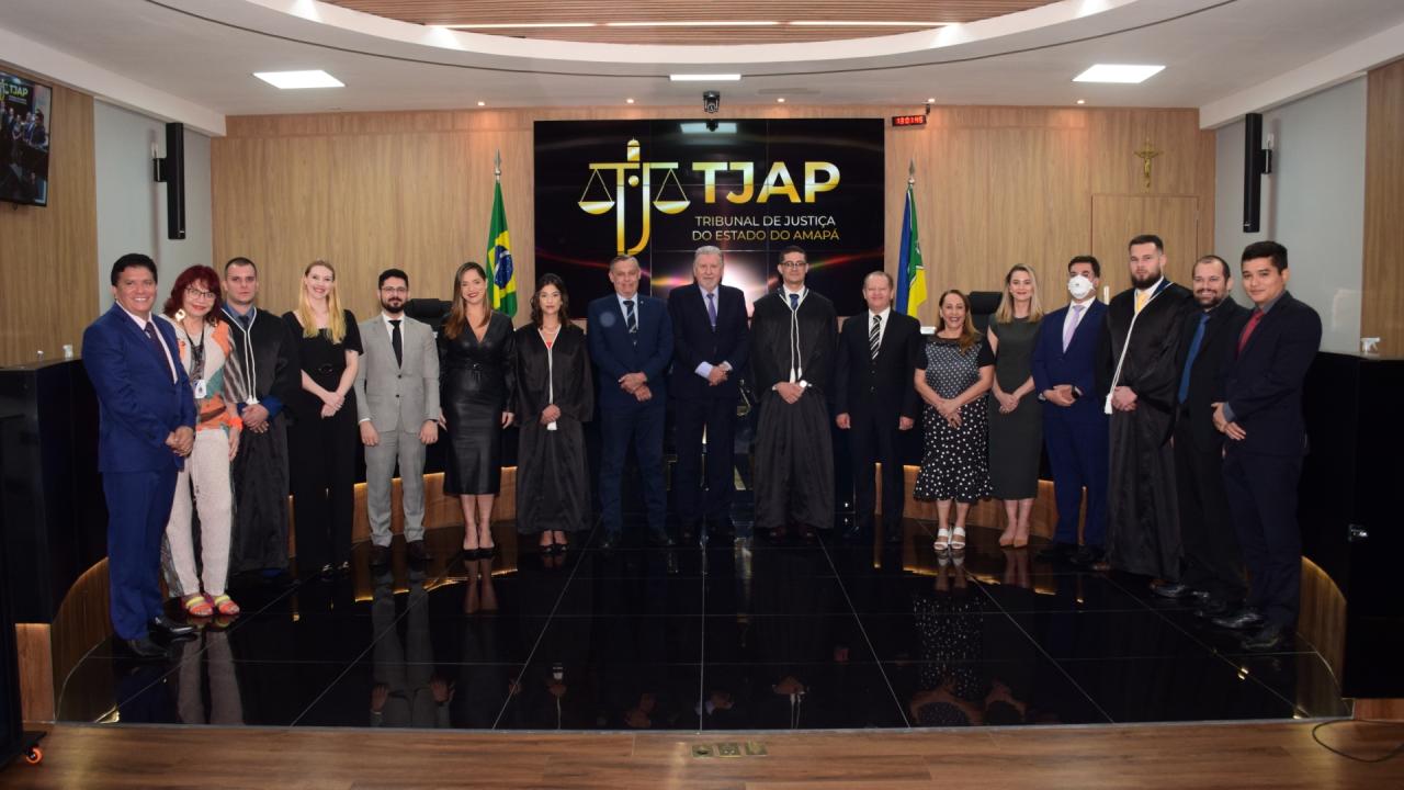 Fortalecimento da magistratura: TJAP empossa três novos juízes substitutos