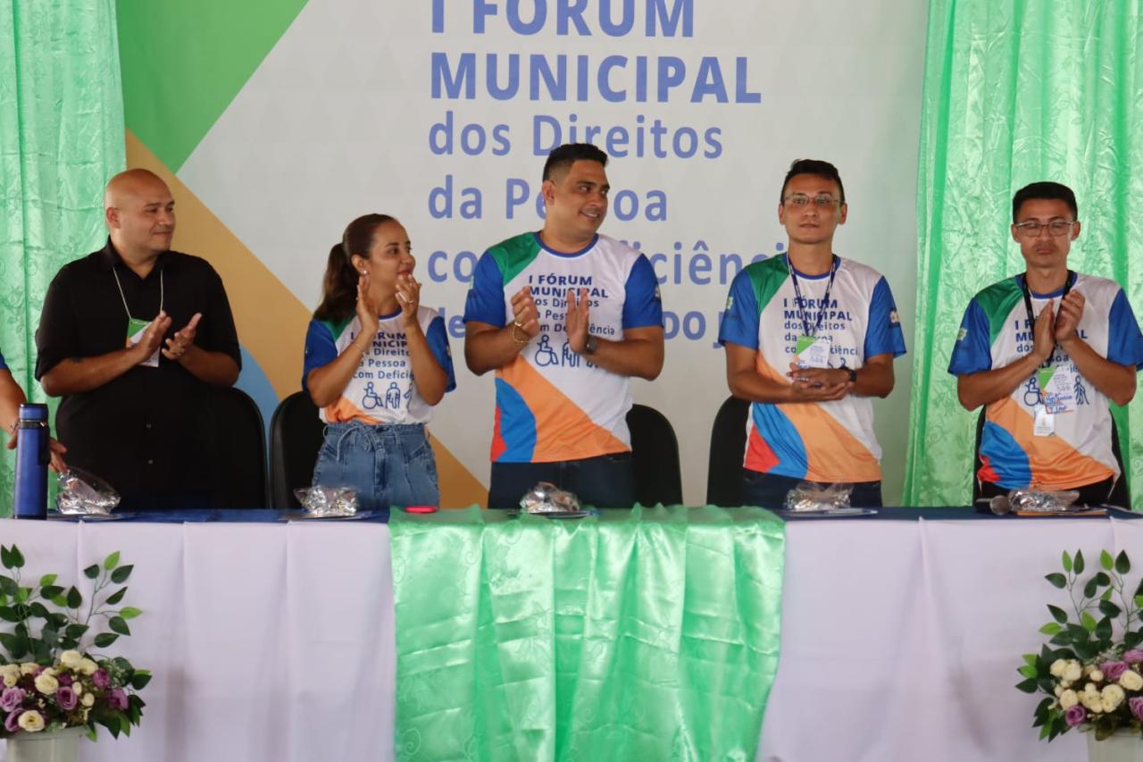 Laranjal do Jari promove 1º Fórum da Pessoa com Deficiência e celebra inclusão