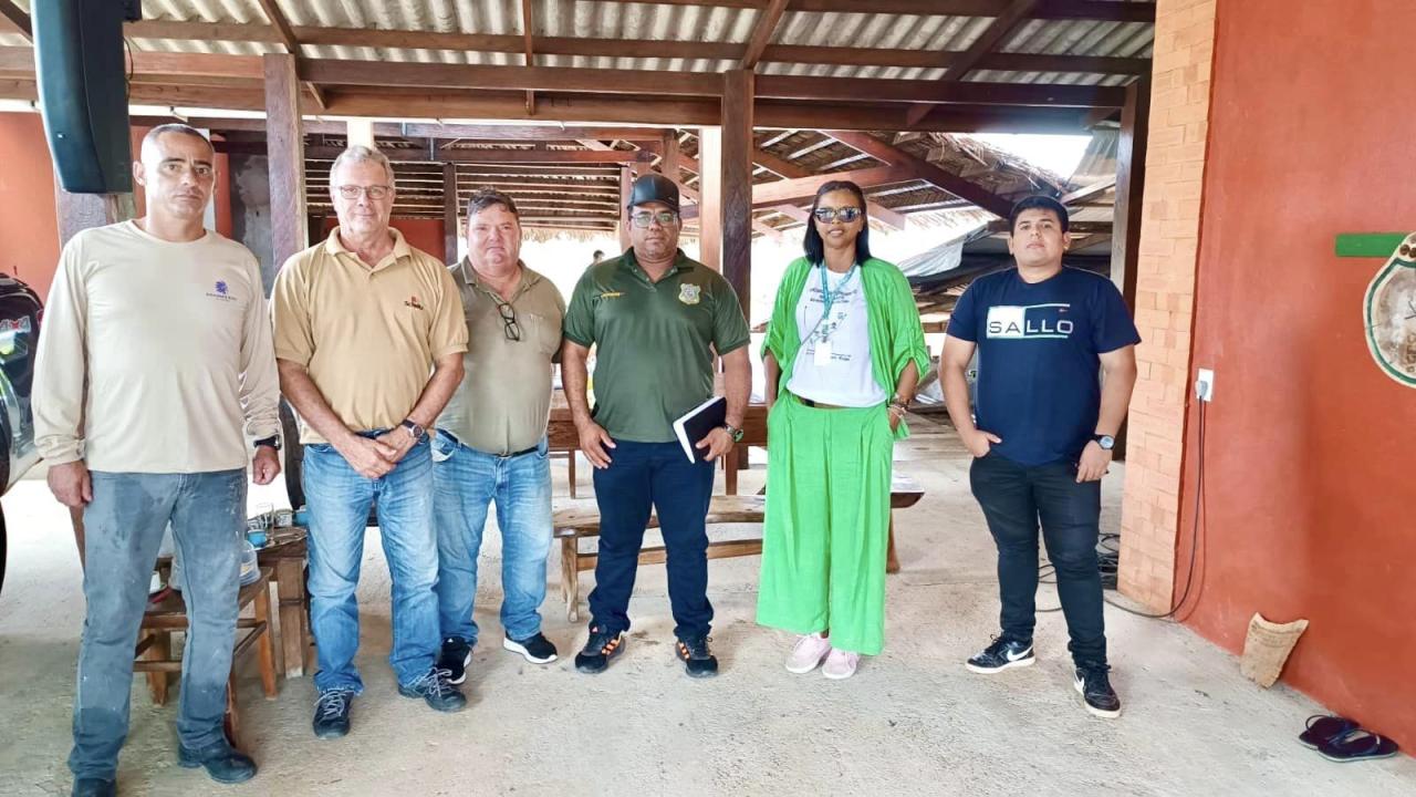 Oiapoque busca soluções para o manejo de resíduos de pescado em visita técnica à Calçoene