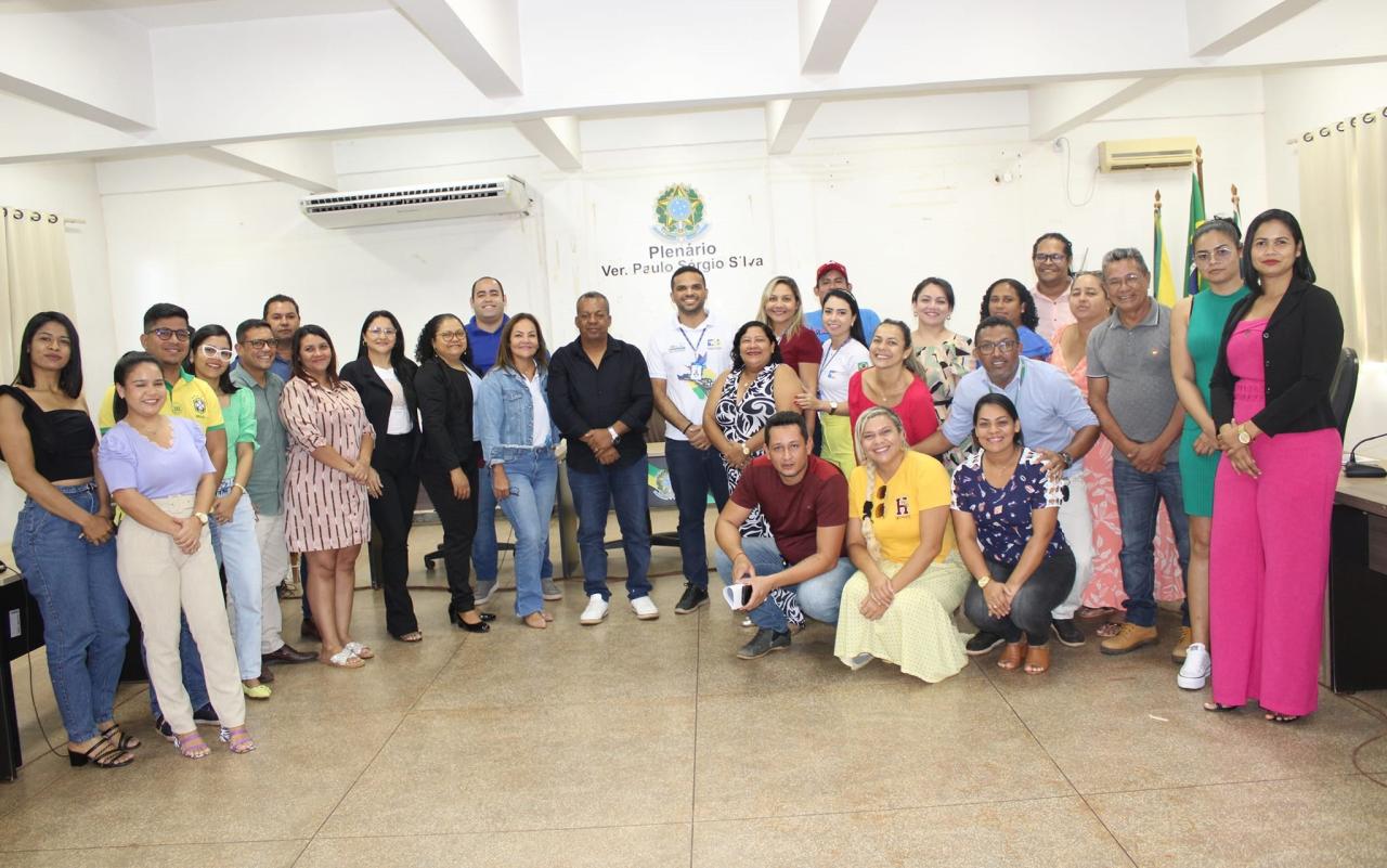 Prefeito Reinaldo Barros e equipe participam de palestra sobre Prestação de Contas
