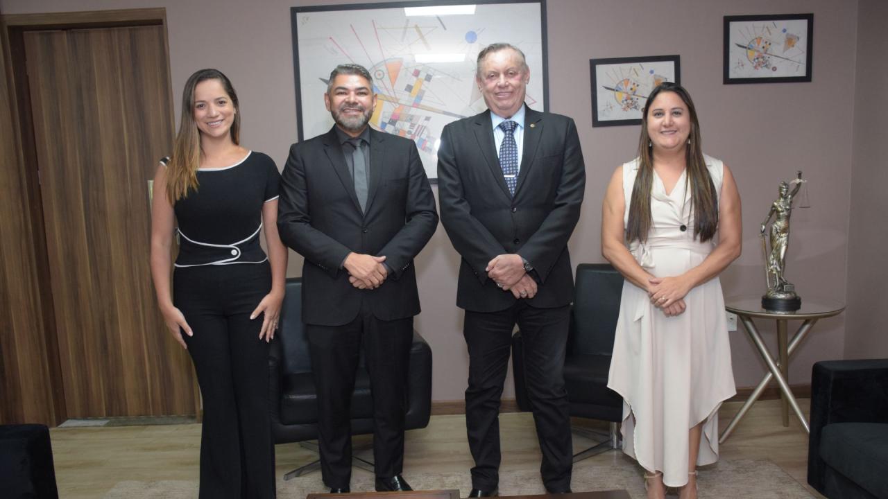 Presidente do TJAP e procurador-geral do MP-AP dialogam sobre fluxos de trabalho e ações conjuntas