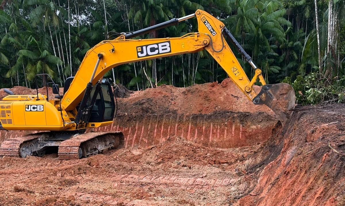 Programa Mais Psicultura avança com escavação de tanques em Pedra Branca do Amapari
