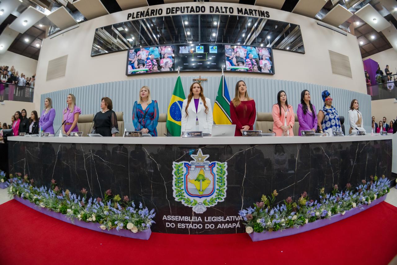 Assembleia Legislativa do Amapá celebra o Dia da Mulher com homenagens