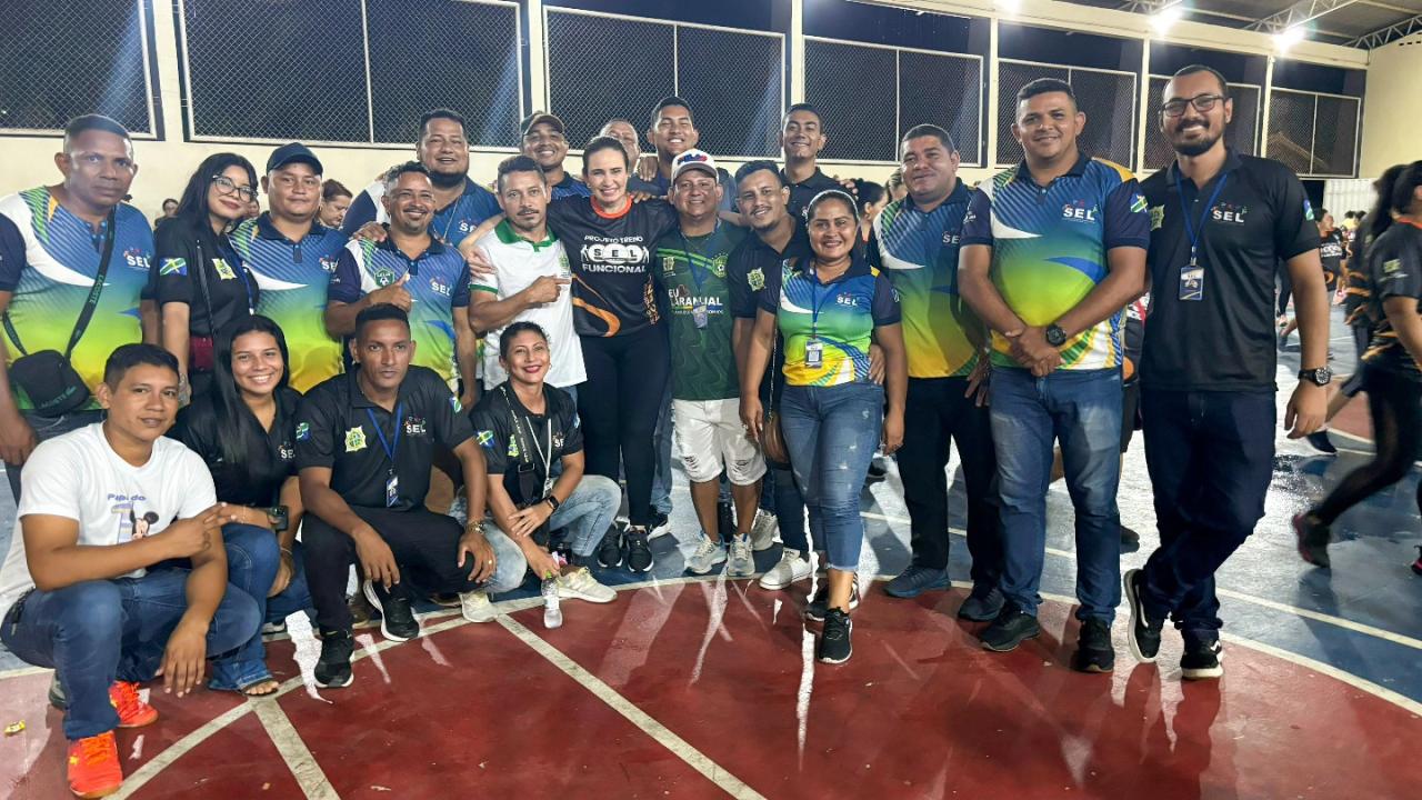 Deputada Alliny Serrão enaltece projeto Treino Funcional em Laranjal do Jari
