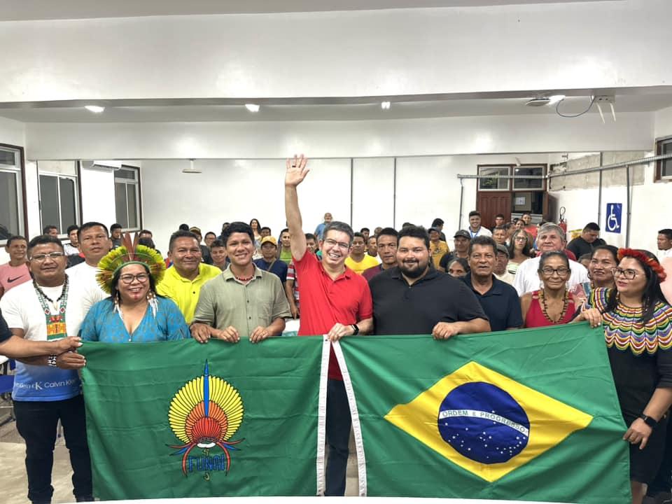 Prefeito Breno e senador Randolfe lideram discussões sobre a saúde e educação indígena