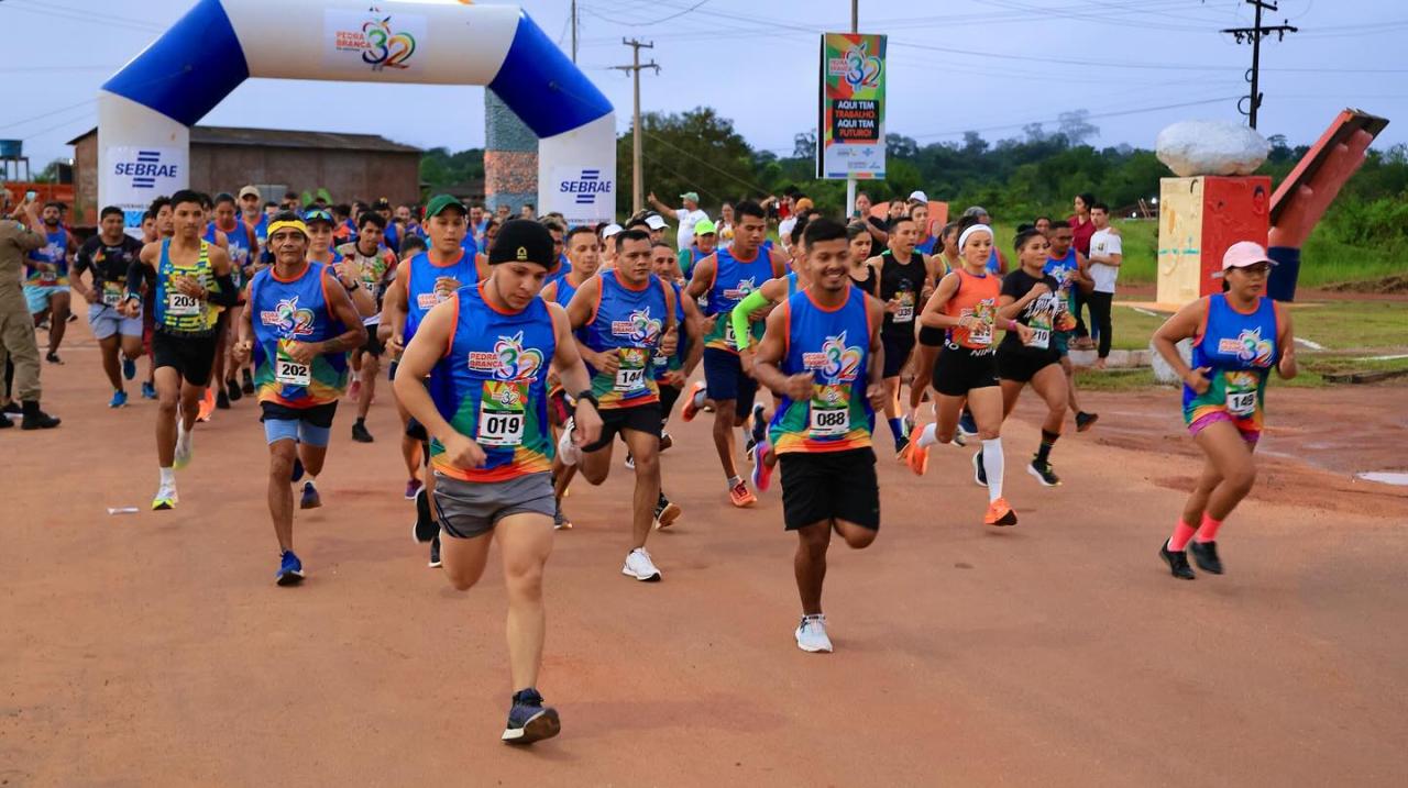Corrida de rua abre programação de aniversário de Pedra Branca