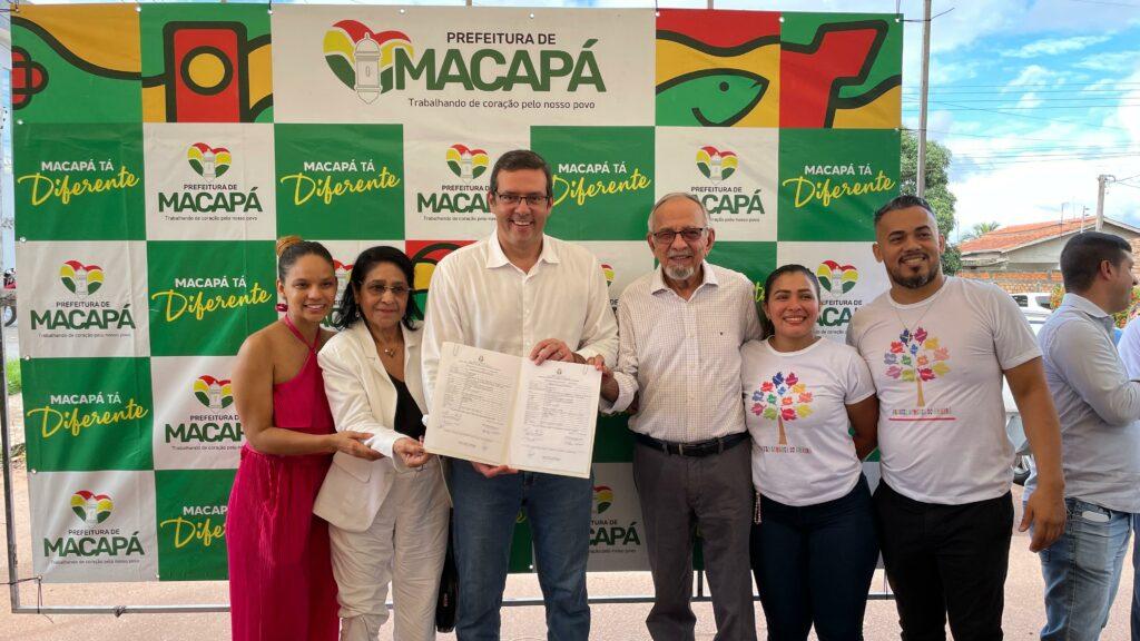 Dr. Furlan assina Ordem de Serviço para construção da 1ª unidade escolar do bairro Açaí