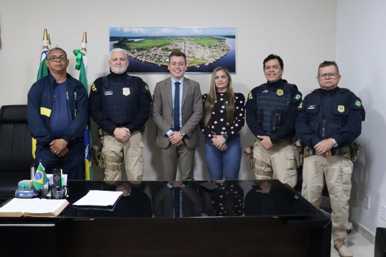 Laranjal do Jari: Prefeitura e PRF alinham ações para fortalecer a segurança no trânsito