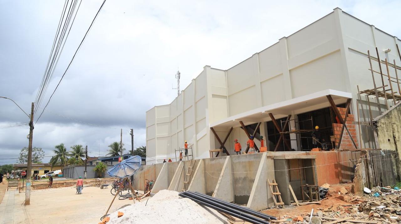 Obras do Centro Cultural de Pedra Branca avançam para etapa final