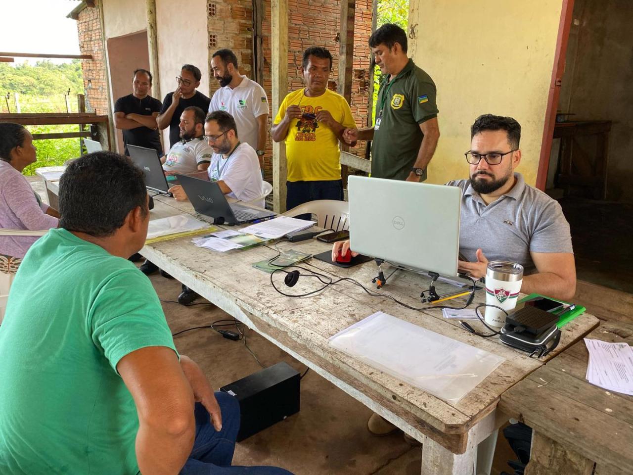 Prefeitura de Tartarugalzinho realiza cadastro ambiental para assentados do Distrito do Itaubal