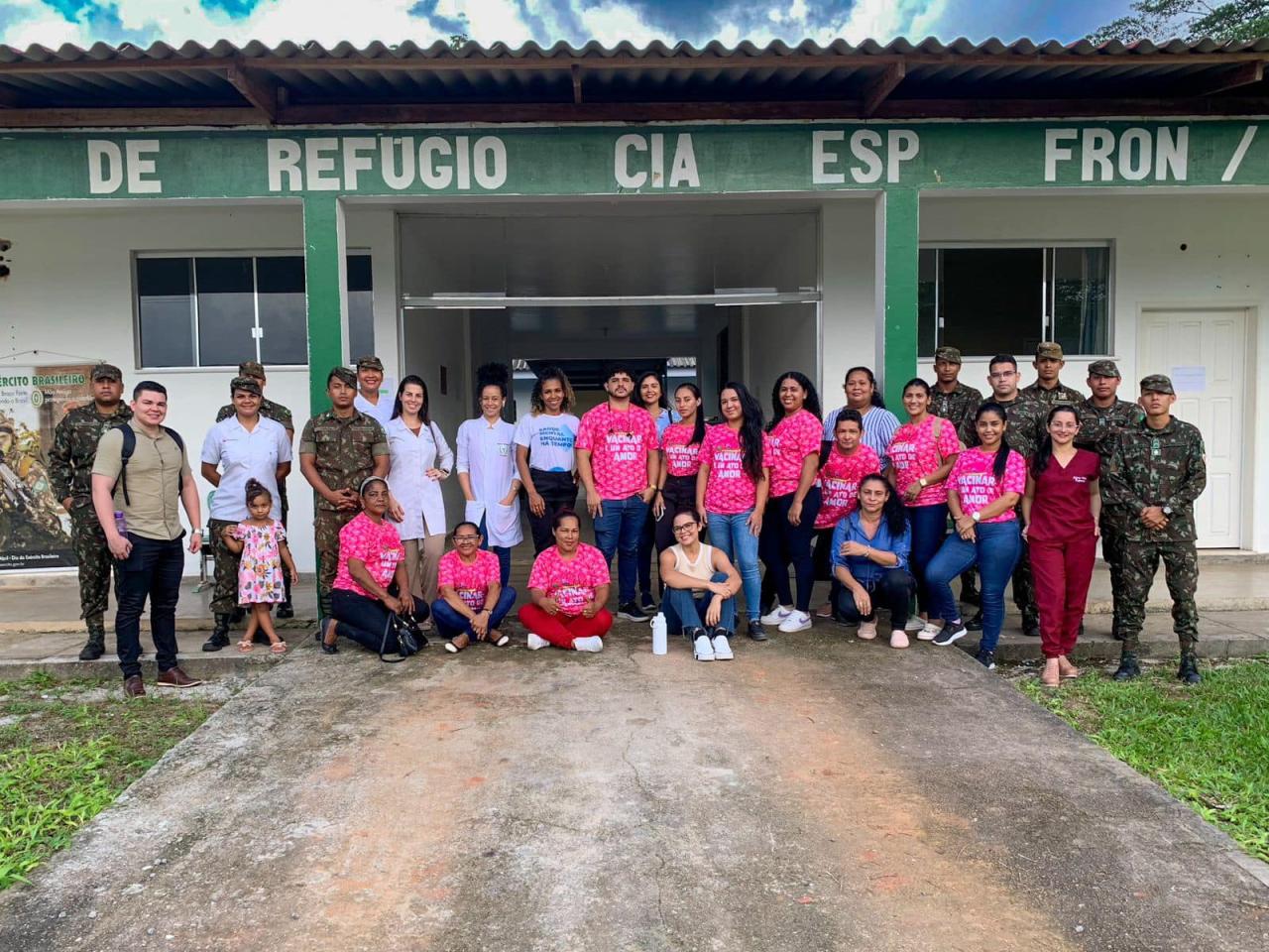 Prefeitura e Exército se unem para levar saúde à comunidade de Clevelândia do Norte