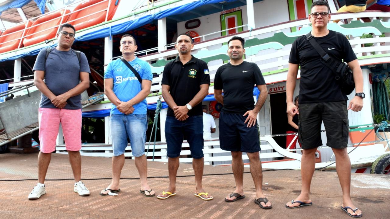 Equipe da Justiça do Amapá embarca para mais uma Jornada Fluvial ao Arquipélago do Bailique
