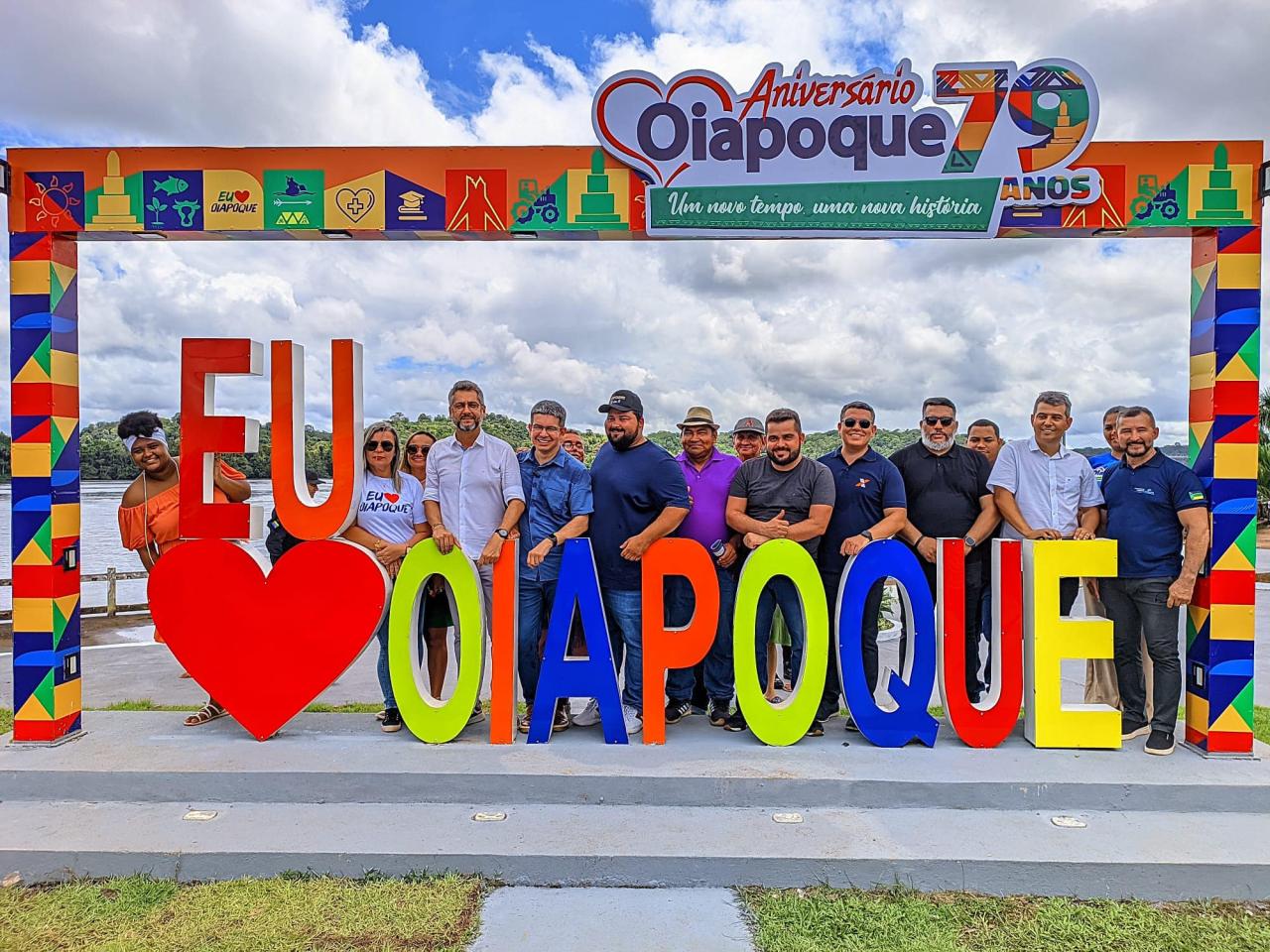 Oiapoque comemora 79 Anos com solenidade, serviços e anúncios de investimentos
