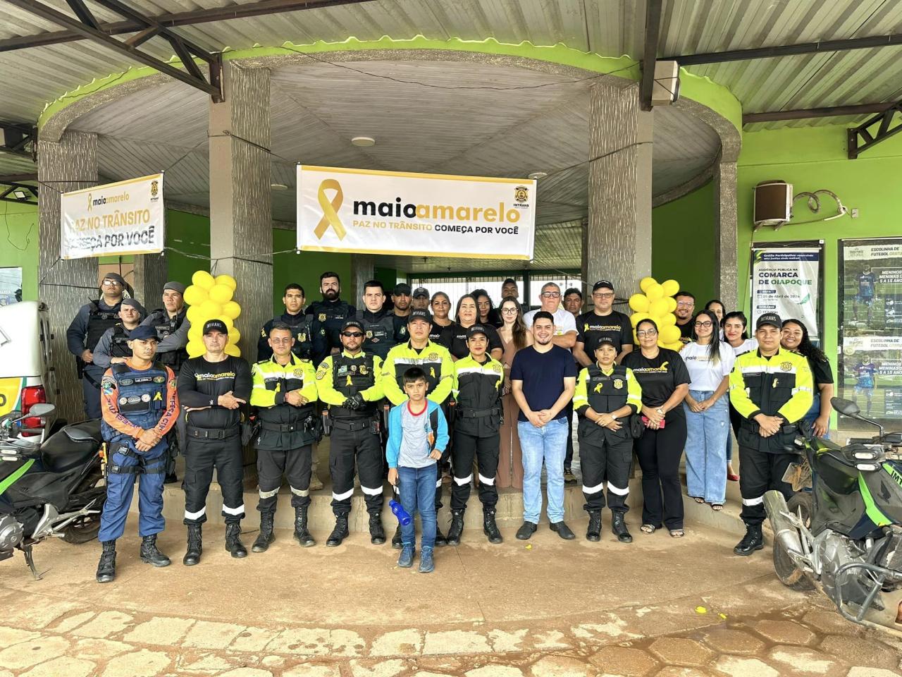 Oiapoque inicia Maio Amarelo com foco na segurança viária e mobilização social