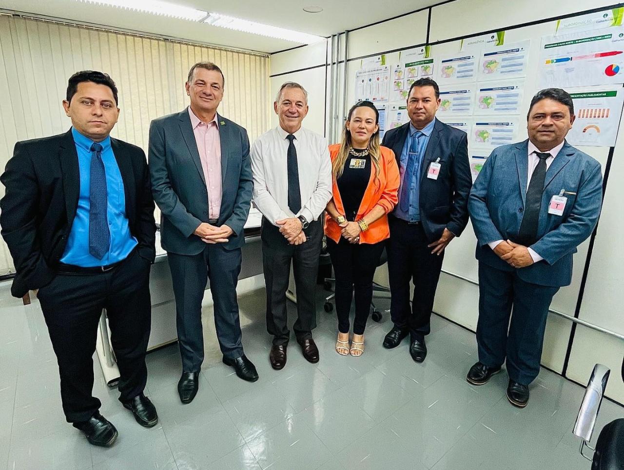 Prefeito de Calçoene em missão em Brasília busca ampliar investimentos e fortalecer parcerias para o município