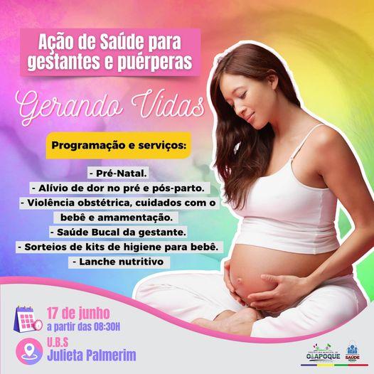 Gestantes e puérperas são convidadas para ação especial 