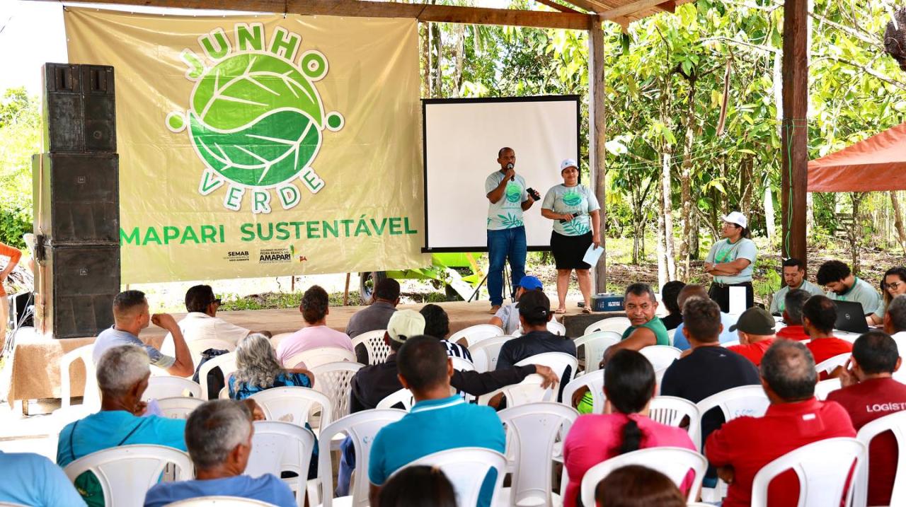 Junho Verde: ação itinerante leva informações cruciais aos agricultores na comunidade Sete Ilhas