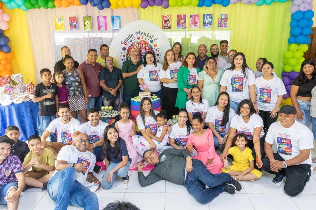 Porto Grande comemora 2 anos do CAPS com festa e reforça compromisso com a saúde mental