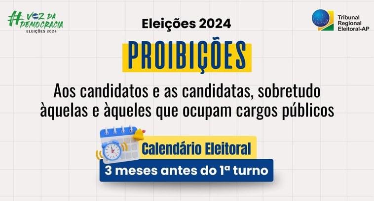 Prazos Eleitorais: confira as vedações para agentes públicos a partir do dia 6 de julho