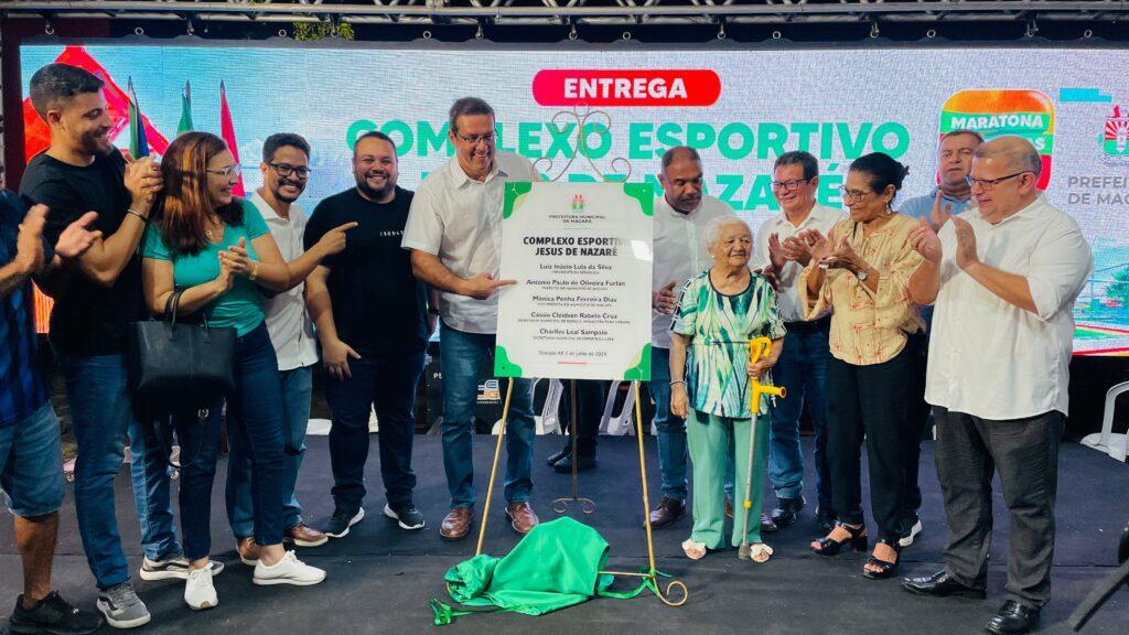 Prefeitura de Macapá inaugura Complexo Esportivo no bairro Jesus de Nazaré