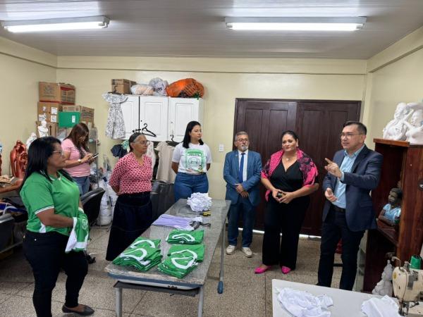 MP-AP avalia melhorias na segurança da Escola Mário Quirino durante inspeção