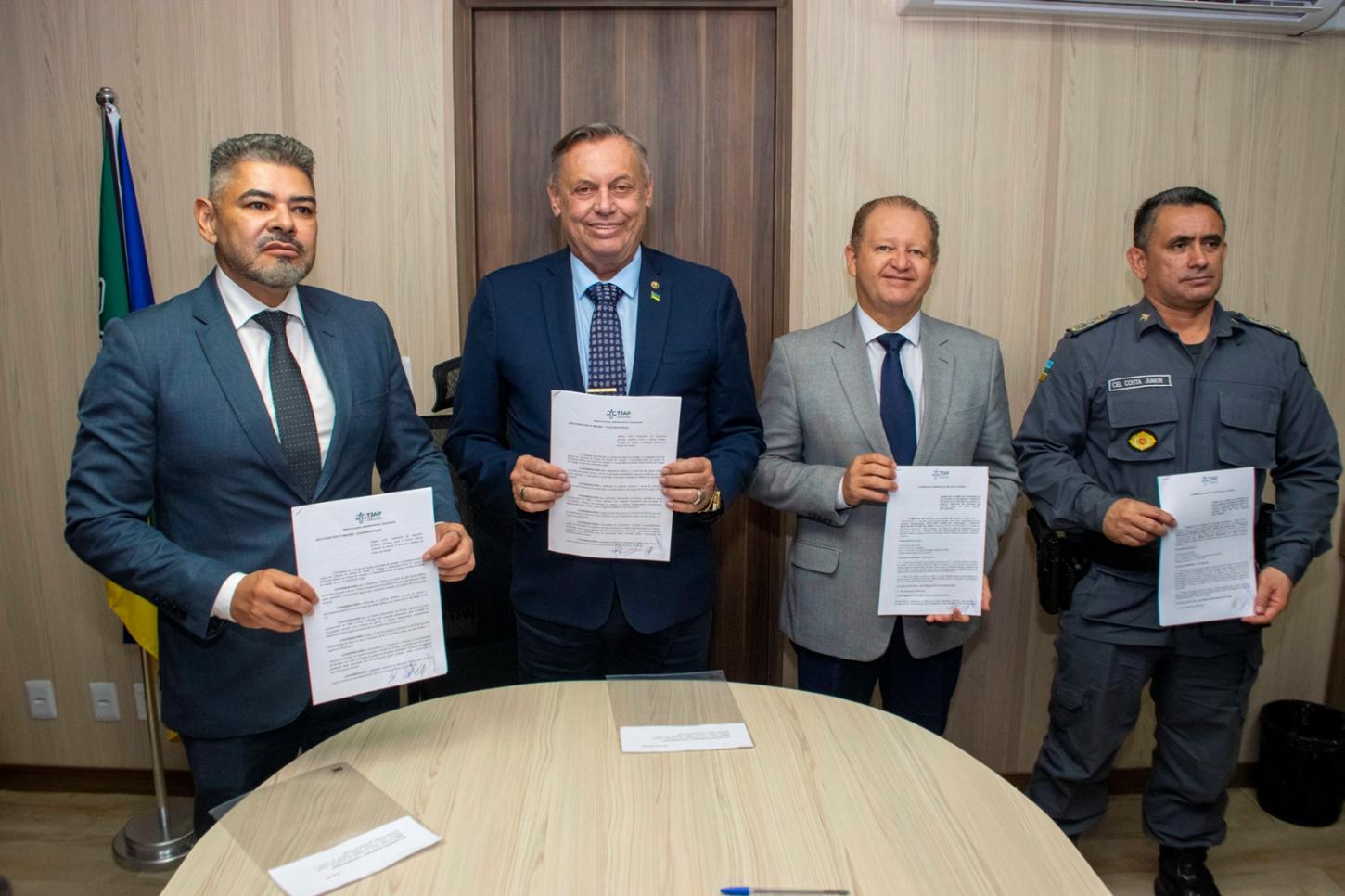 Parceria entre TJAP, MP-AP e PM-AP agiliza processos e garante mais segurança