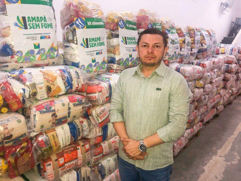Solidariedade: Estado envia 2.260 kits de alimentos para indígenas em Oiapoque