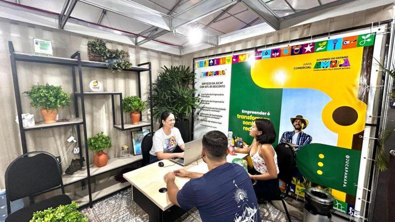 Com a economia fortalecida, mais de 230 empresas são regularizadas e 59 foram criadas durante a 53ª Expofeira do Amapá
