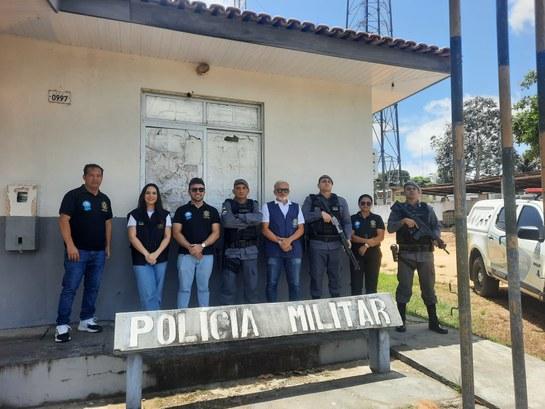 Comissão de Fiscalização da Propaganda realiza ação em Cutias, Itaúbal e comunidades vizinhas