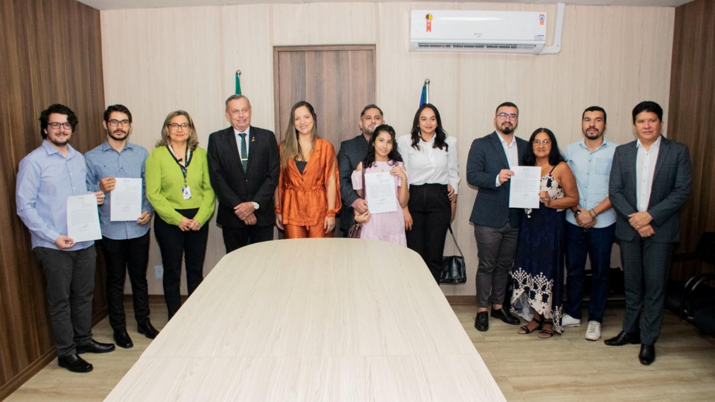 13º Concurso Público: TJAP empossa quatro novos servidores da área de Tecnologia da Informação