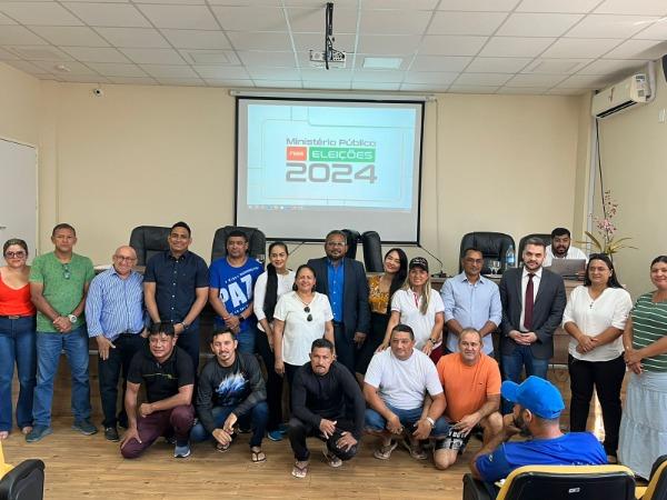 Candidatos a prefeito de Laranjal e Vitória do Jari assumem compromisso com a 1ª Infância proposto pelo MP-AP