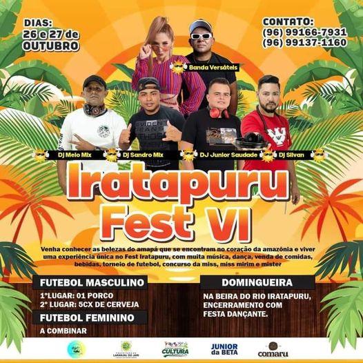 Mega evento vai agitar a comunidade São Francisco do Iratapuru