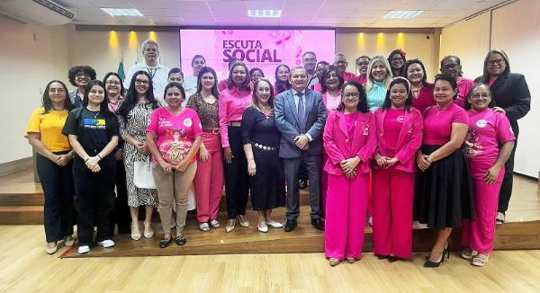 Pacientes oncológicas relatam às autoridades a realidade no Amapá em audiência do MP-AP