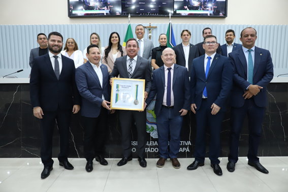 Assembleia Legislativa do Amapá concede título de Cidadão Amapaense a Antônio Hora