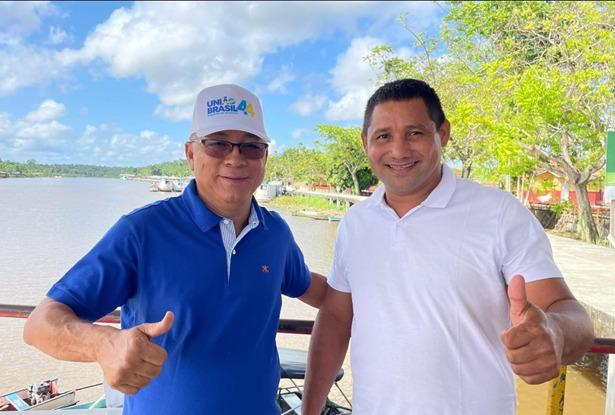 Cerimônia de posse do prefeito Manoel Souza e do vice-prefeito, Israel Maciel, acontece hoje em Mazagão