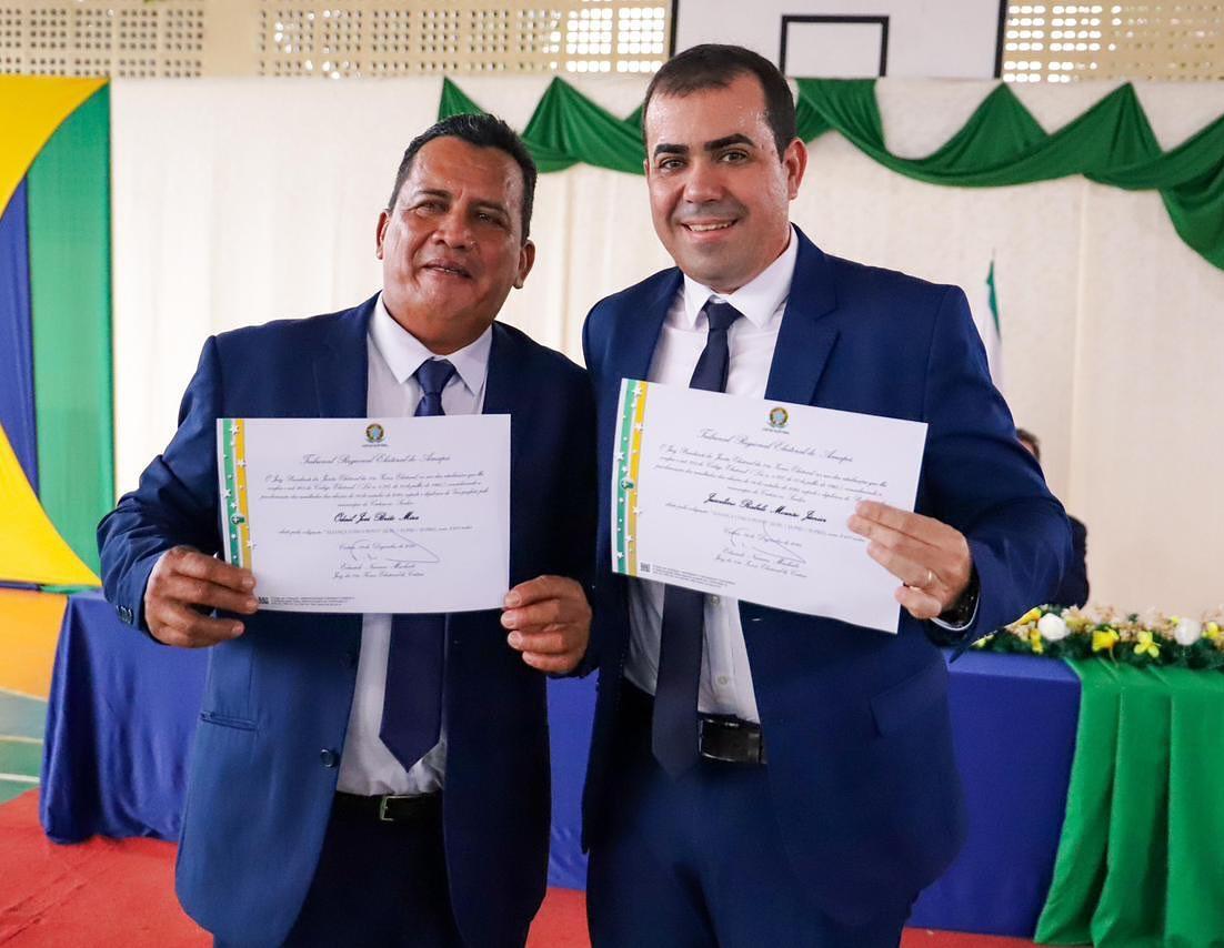 Prefeito, vice-prefeito e vereadores eleitos em Cutias são diplomados pelo TRE-AP