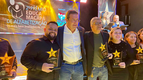 Prefeitura de Macapá realiza 2ª edição do Prêmio Educa Macapá e premia professores do 1º ao 5º ano do Ensino Fundamental