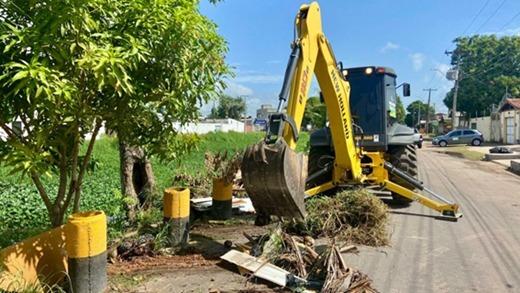 Zeladoria Urbana realiza mutirão de recolhimento de resíduos e mantém Macapá preparada para as grandes chuvas