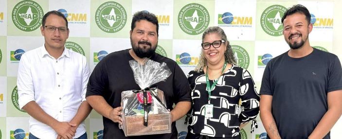 Prefeito de Oiapoque, Breno Lima, participa de agenda institucional na AMEAP