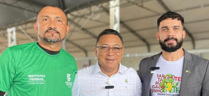 Prefeito de Mazagão participa de visita presidencial ao Amapá e reforça articulação para polo do IFAP no município