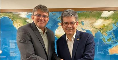 Prefeito Júnior Leite busca recursos em Brasília para impulsionar o desenvolvimento de Pracuúba