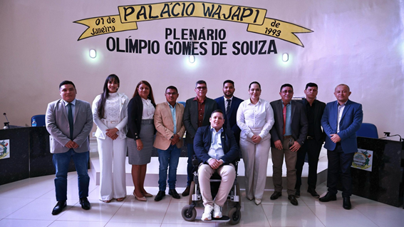 Prefeito Marcelo Pantoja Participa da Abertura do Ano Legislativo na Câmara Municipal de Pedra Branca do Amapari