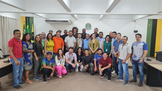 Evento promovido pela FAJIJ em Calçoene discute investimentos em esporte e lazer para crianças e adolescentes