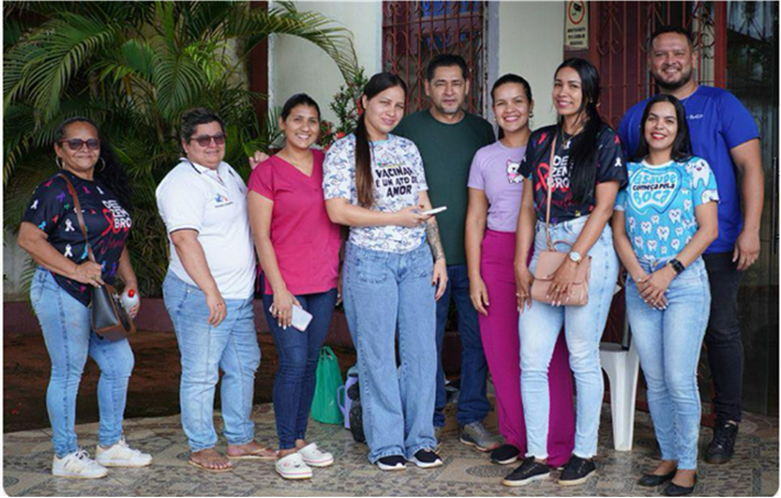 Prefeitura de Oiapoque realiza ação de saúde no bairro Planalto